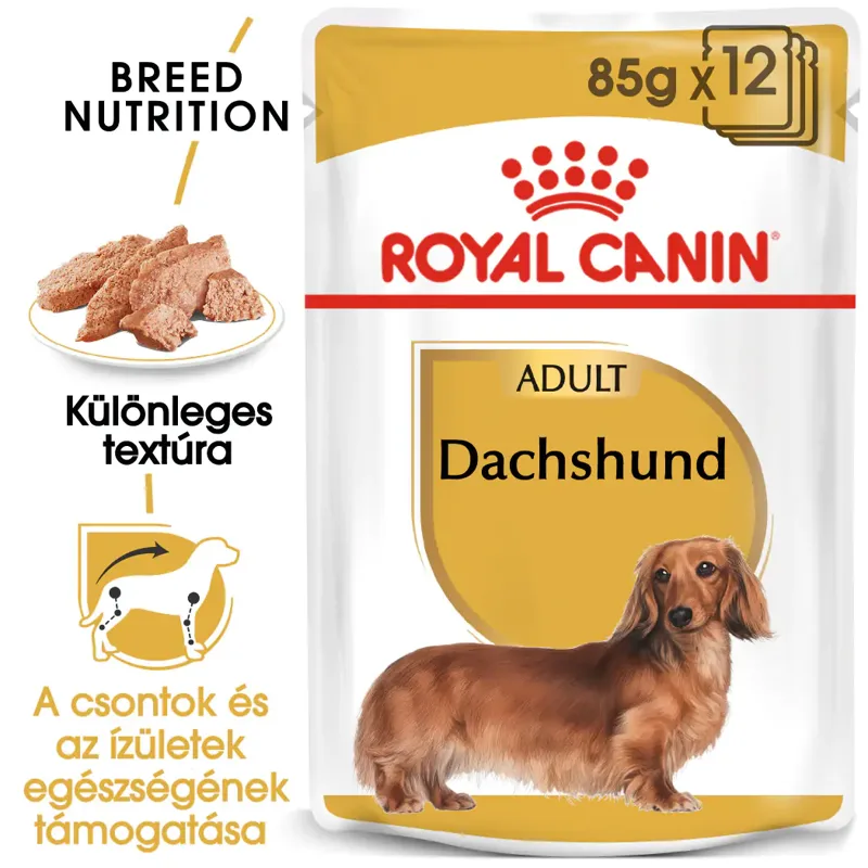 Royal Canin Dachshund Adult - Tacskó felnőtt kutya nedves táp