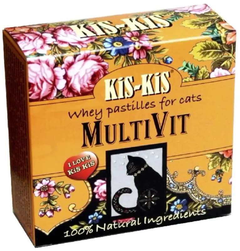 KiS-KiS MultiVit vitaminokkal dúsított tejsavó pasztilla macskáknak