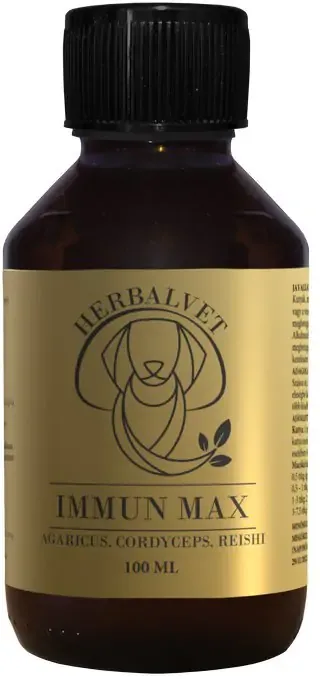 HerbalVet Immun Max Bio gyógygomba kivonat