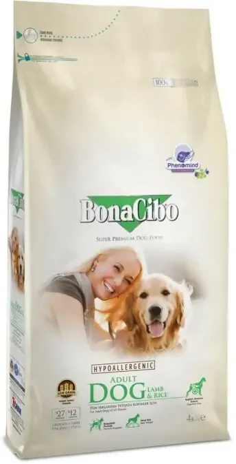 Bonacibo Adult Dog Lamb & Rice - Hidrolizált báránnyal, szardellával és krillel