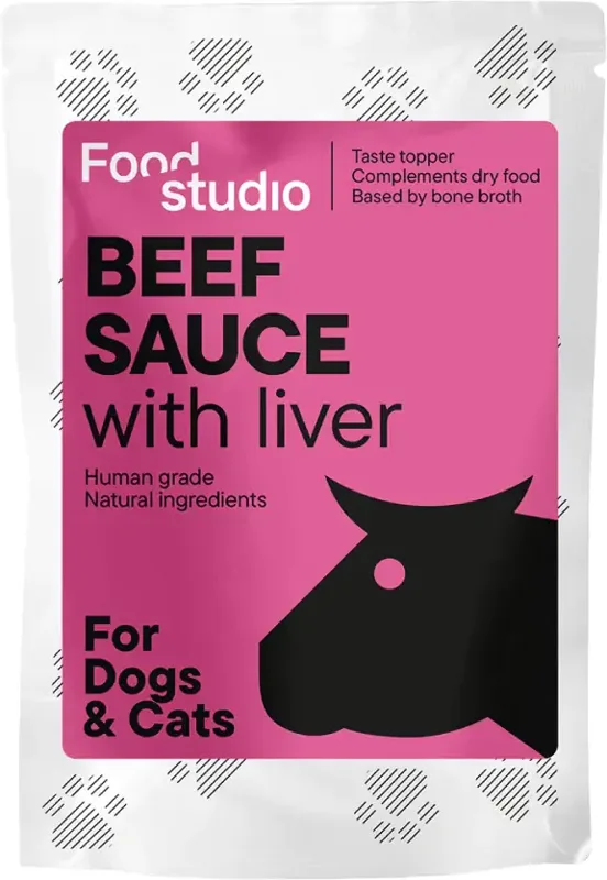 Food Studio Grass Fed Beef Sauce with Liver & Carrot