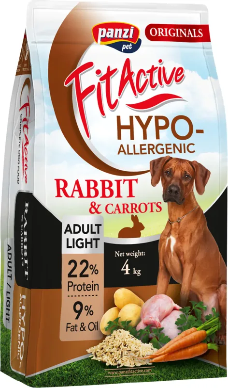 FitActive Originals Adult Light Hypoallergenic Rabbit & Carrots