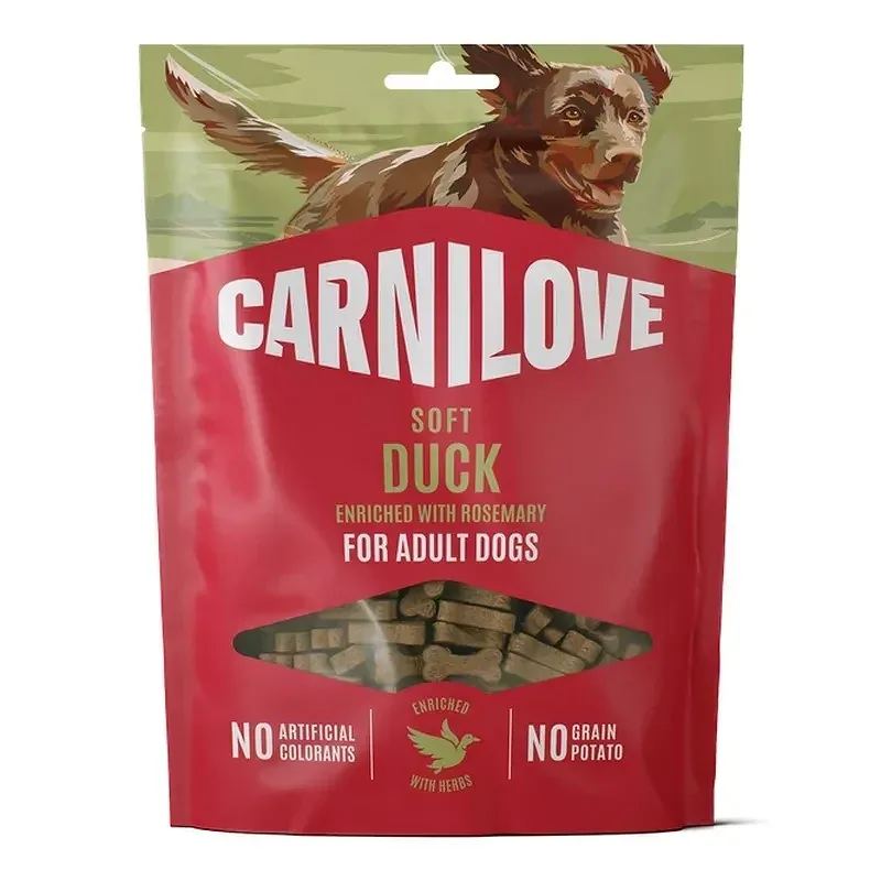CarniLove Dog Semi Moist Snack kacsával és rozmaringgal