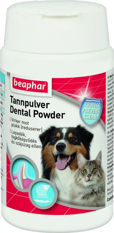 Beaphar Dental Powder fogápoló por kutyáknak és macskáknak