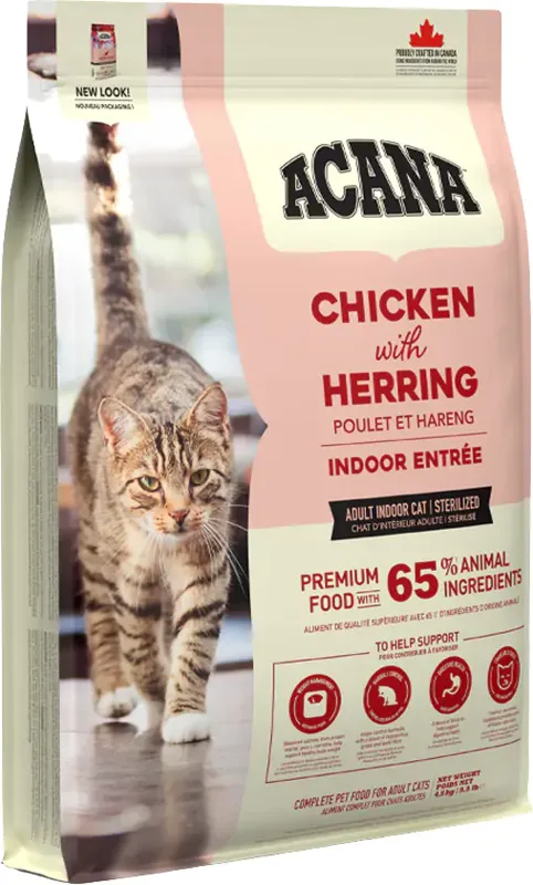 Acana Indoor Entrée száraztáp lakásban élő macskáknak