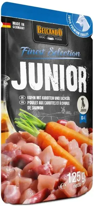 Belcando Junior alutasak csirkehússal és sárgarépával