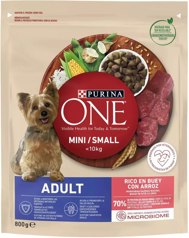 Purina One Mini/Small Adult Beef & Rice