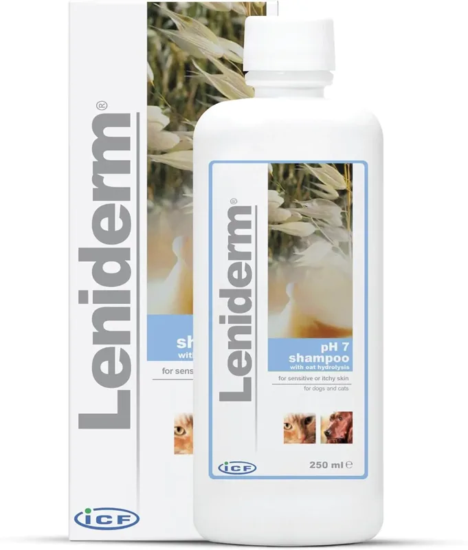 Leniderm viszketéscsillapító hatású sampon