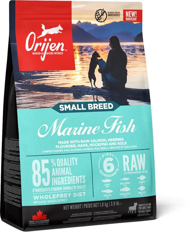 Orijen Small Breed Marine Fish kistestű kutyáknak