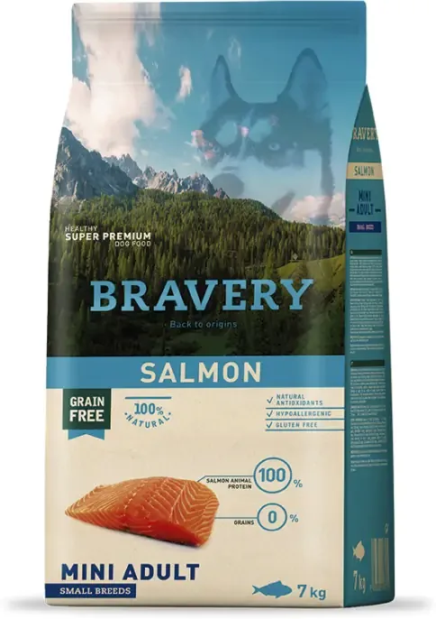 Bravery Dog Adult Mini Grain Free Salmon