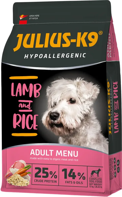 Julius-K9 Hypoallergenic Adult Lamb & Rice