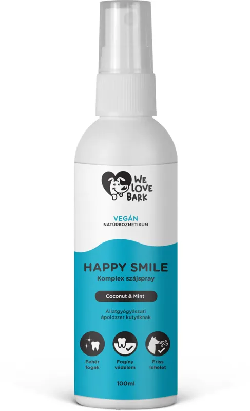 We Love Bark Happy Smile l Prebiotikus komplex szájspray