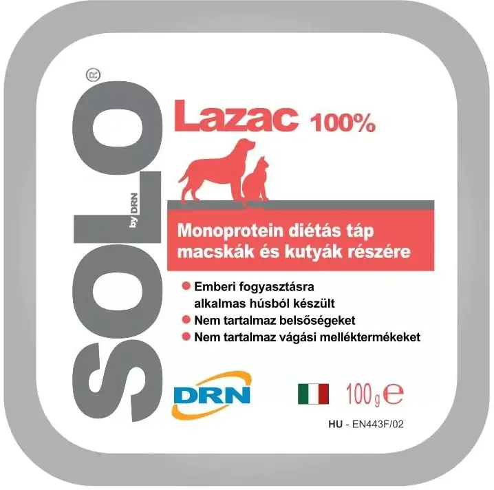 Solo Hypoallergenic Monoprotein lazac pástétom