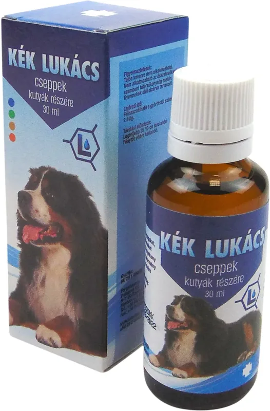 Kék Lukács Cseppek kutyáknak az erős immunrendszerért