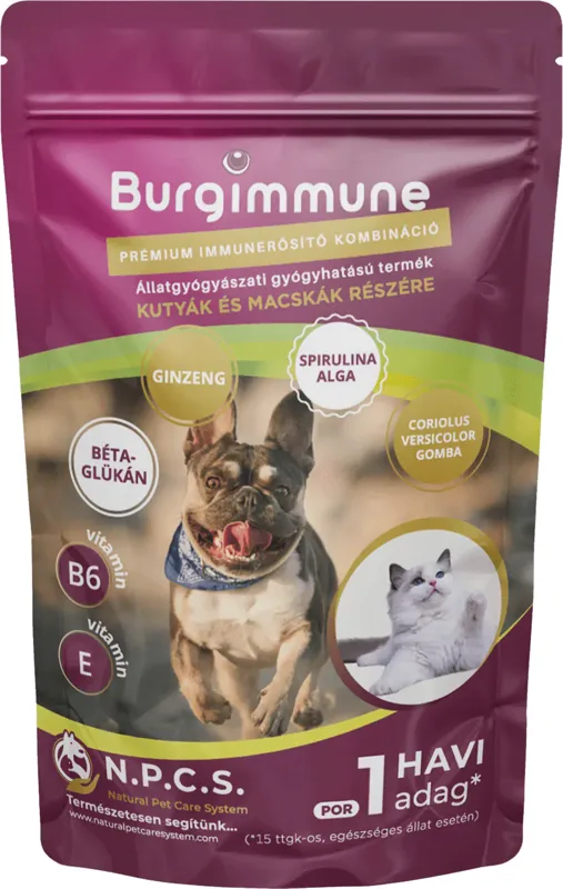 Burgimmune immunerősítő por kutyáknak és macskáknak