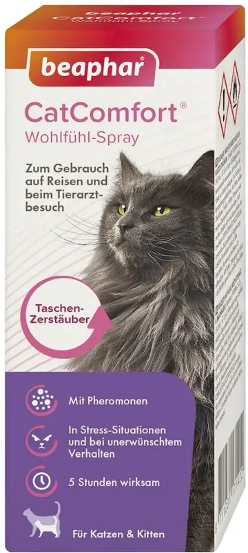 Beaphar CatComfort nyugtató hatású feromonos spray macskák részére