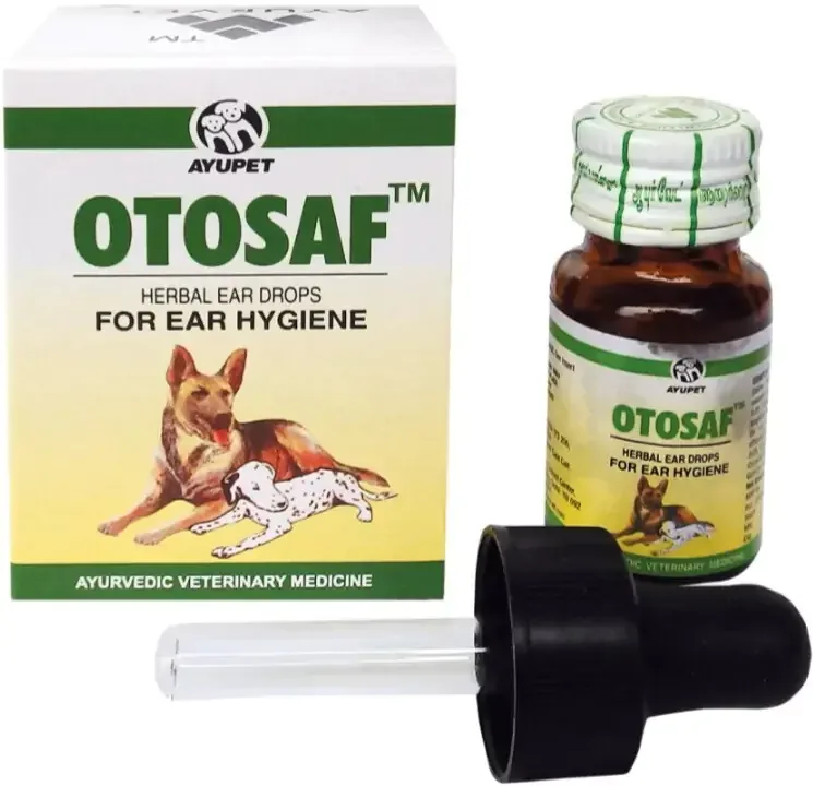 Otosaf gyógynövényes fülcsepp kutyáknak és macskáknak