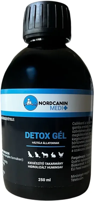 Nordcanin Medi+ Detox Gél - Folyékony hidrolizált huminsav