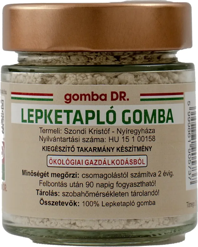 Gomba Dr. Lepketapló (Trametes versicolor) őrlemény kisállatoknak