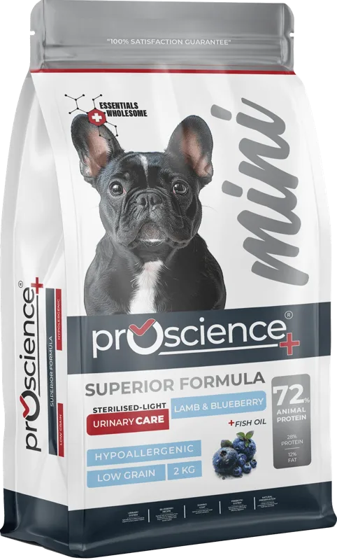 ProScience Mini Sterilised Adult Dog Lamb & Blueberry - Urinary Care