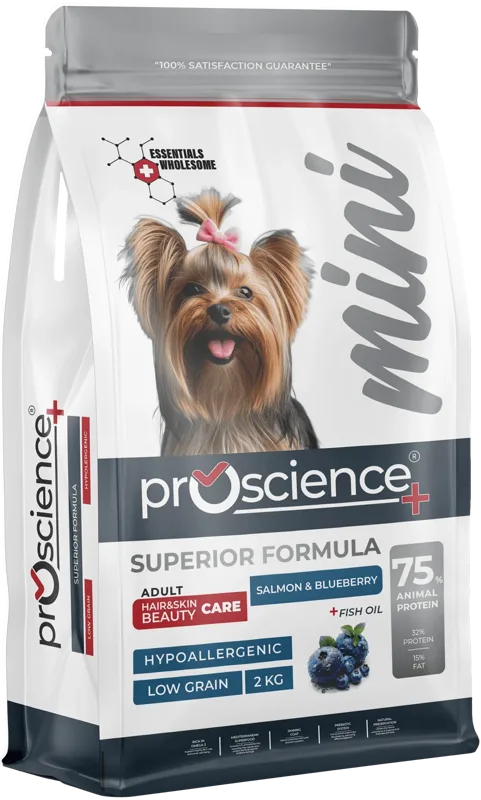 ProScience Mini Adult Dog Salmon & Blueberry - Hair & Skin Beauty Care