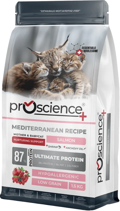 ProScience Cat Mother & Baby - száraztáp kiscicáknak, vemhes és szoptató macskáknak