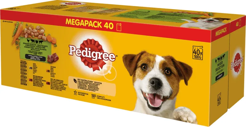 Pedigree Megapack Mixed Selection - Alutasakos kutyaeledel szószban