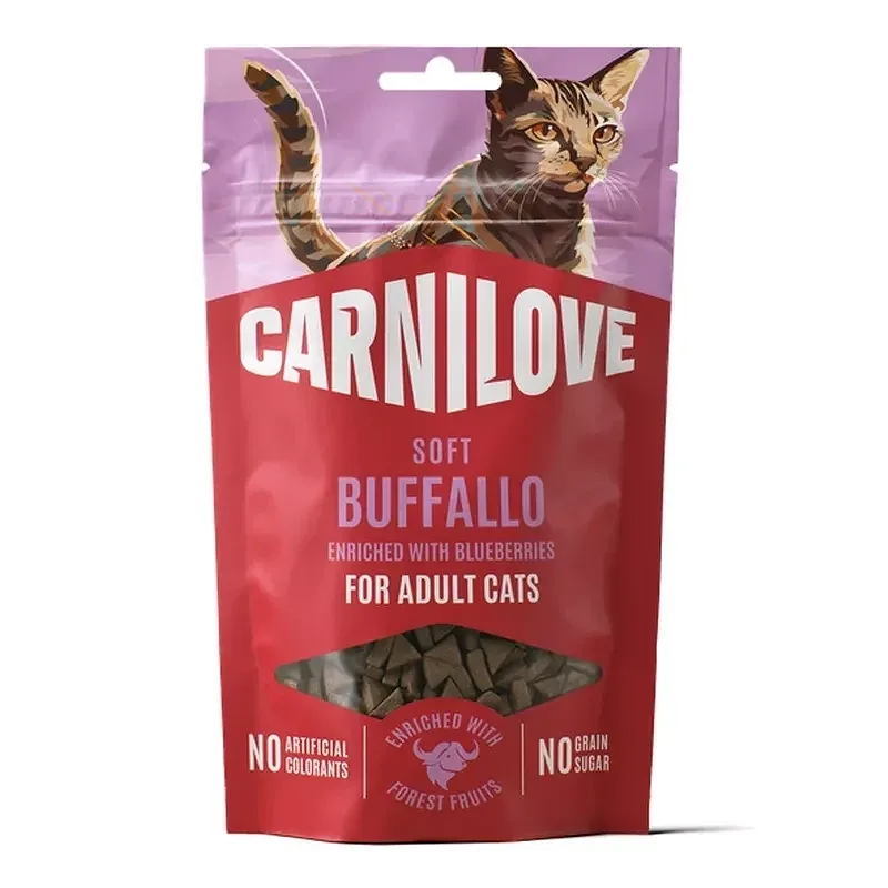 Carnilove Cat Soft Snack bivallyal és áfonyával macskáknak