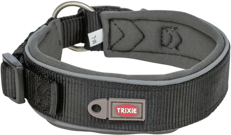 Trixie Premium párnázott kutyanyakörv neoprém béléssel és fényvisszaverő csíkokkal