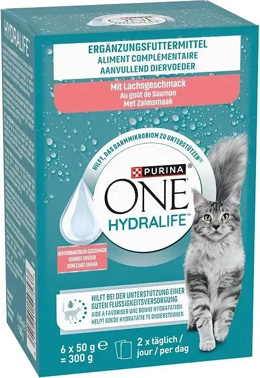 Purina ONE Hydralife folyékony macskaital lazac ízben