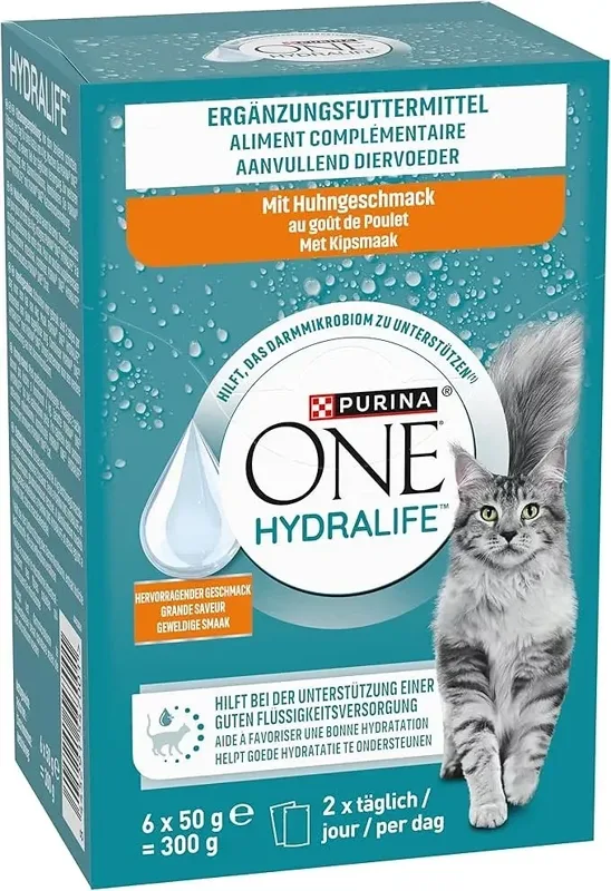 Purina ONE Hydralife folyékony macskaital csirkés ízben