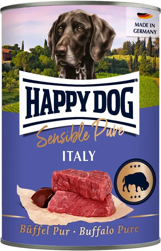 Happy Dog Pur Italy - bivalyhúsos konzerv