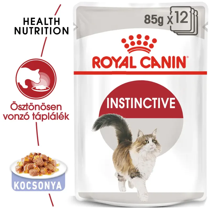 Royal Canin Instinctive Jelly - Felnőtt macska zselés nedves táp
