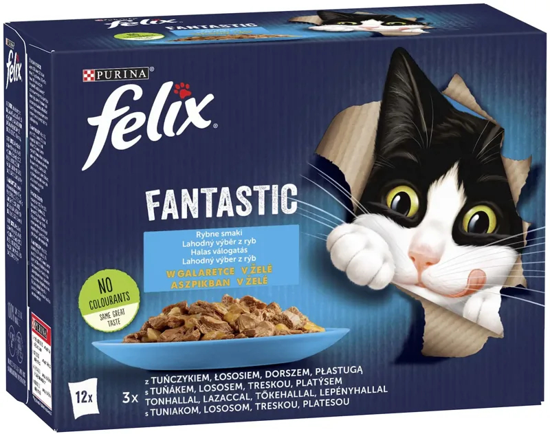 Felix Fantastic halas válogatás aszpikban - Multipack