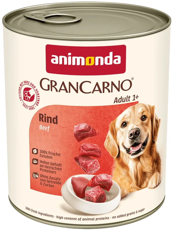 Animonda GranCarno Adult – Marhahúsos kutyakonzerv