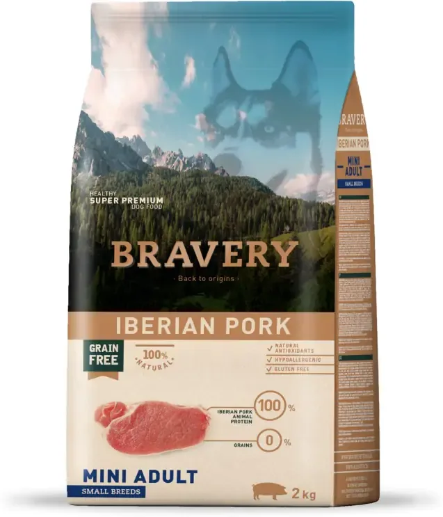 Bravery Dog Adult Mini Grain Free Iberian Pork